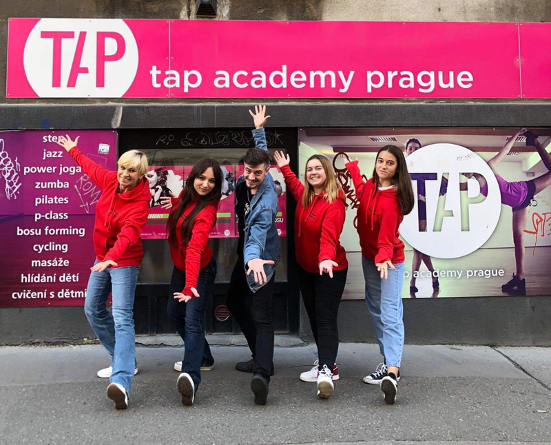 Wizyta Grupy Studio w Tap Akademii Prague