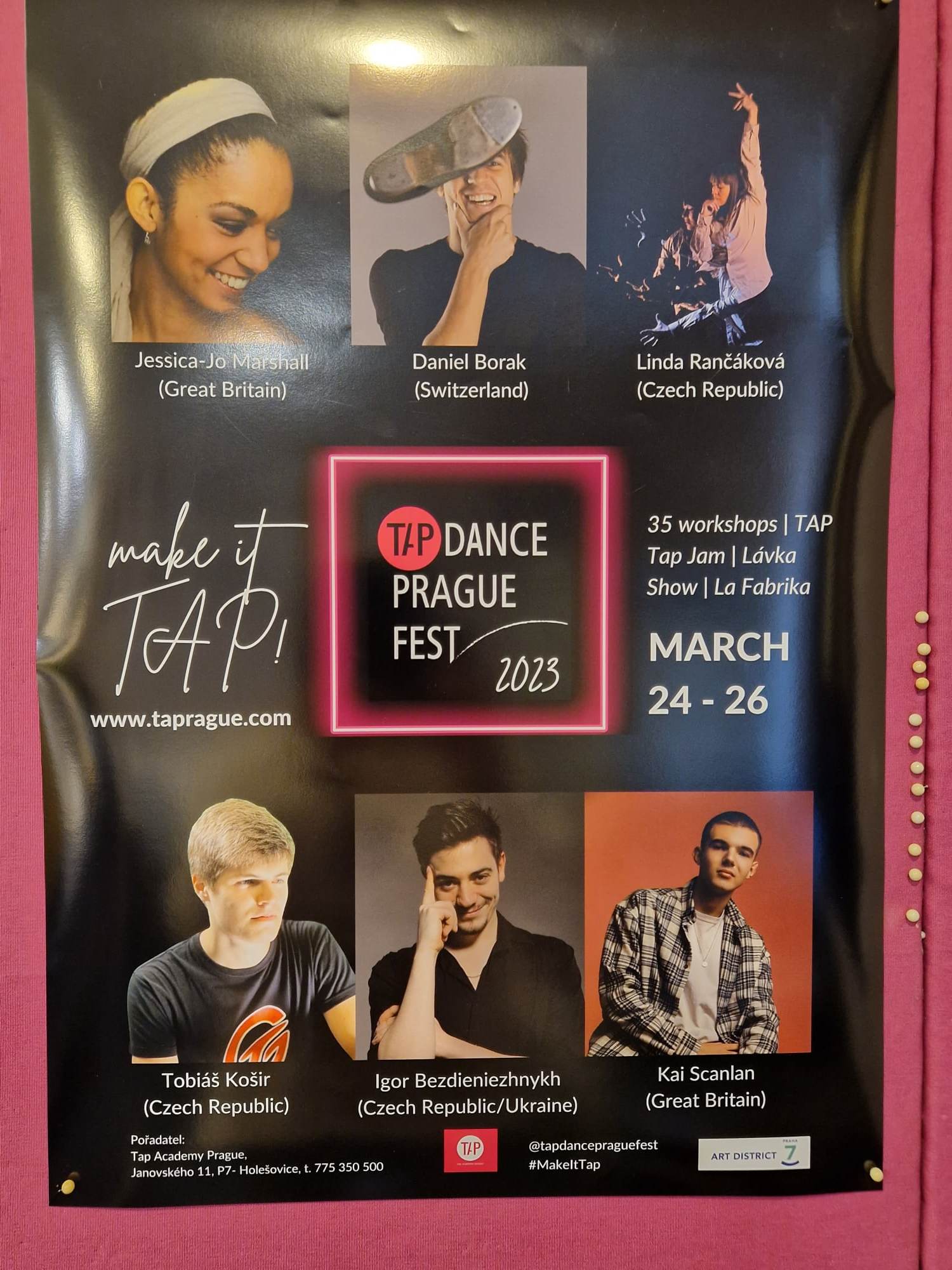 Tap-dance Prague Fest 2023 24-26.03.